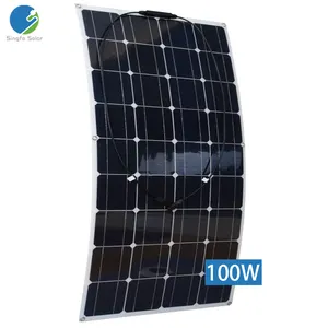 Singfo Solar Hot Sale 100W 110W 260W 310W 410W Silicon Flexible Solar Panels For Camping Home Water Pump