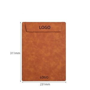 Hot Wholesale <b>A4</b> Size Pu Leather Menu Clip Board Hotel Conference Writing Pad School Office Supplies File <b>Folder</b> - Product Image 1