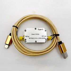 PFLY 10M-6GHz แอมพลิฟายเออร์ลดสัญญาณรบกวนต่ำ กำลังขยาย 30DB ความเรียบสูง LNA Amp สำหรับขับเคลื่อนสัญญาณ RF ระบบ FPV ตัวรับสัญญาณด้านหน้า - Product Image 2