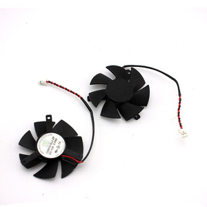 Ventilateur de refroidissement de <span class=keywords><strong>carte</strong></span> graphique GPU VGA 2 broches XY5010H12S/01 R7-250 R7-240 R5-230 pour cartes vidéo R5 230 R7 240250 - Product Image 1