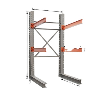 رف تخزين الأخشاب رفوف بقوائم - Product Image 4