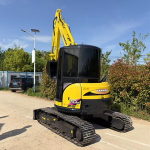 Oferta Especial: Miniexcavadora Usada Yanmar VIO55 <span class=keywords><strong>de</strong></span> 5 Toneladas, Modelo ViO55-6B, con Motor Yanmar Original, Giro <span class=keywords><strong>de</strong></span> Cola Cero, Buen Precio - Product Image 4