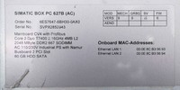 627B 6ES7647-6BH30-0AX0 FW06 Box PC -Attn.2- Original, Nuevo de Fábrica