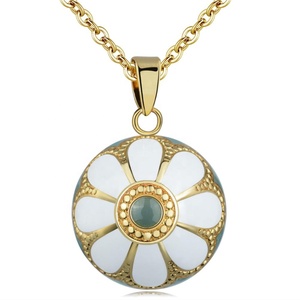 <span class=keywords><strong>Pendentif</strong></span> porte-bonheur pour femmes, boule d'harmonie, carillon d'ange, cloche de ventre pour bébé mexicain bola - Product Image 1