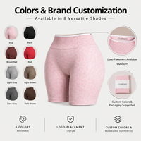 Shorts de yoga taille haute color-block, best-sellers, pour le sport, design tendance rehausseur de fessiers, pour le fitness et le cyclisme