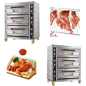 เตาอบเบเกอรี่อัตโนมัติแบบดิจิตอล 3 ชั้น 6 ถาด อุปกรณ์เบเกอรี่เชิงพาณิชย์สำหรับเค้ก ครัวซองต์ โดนัท - Product Image 1