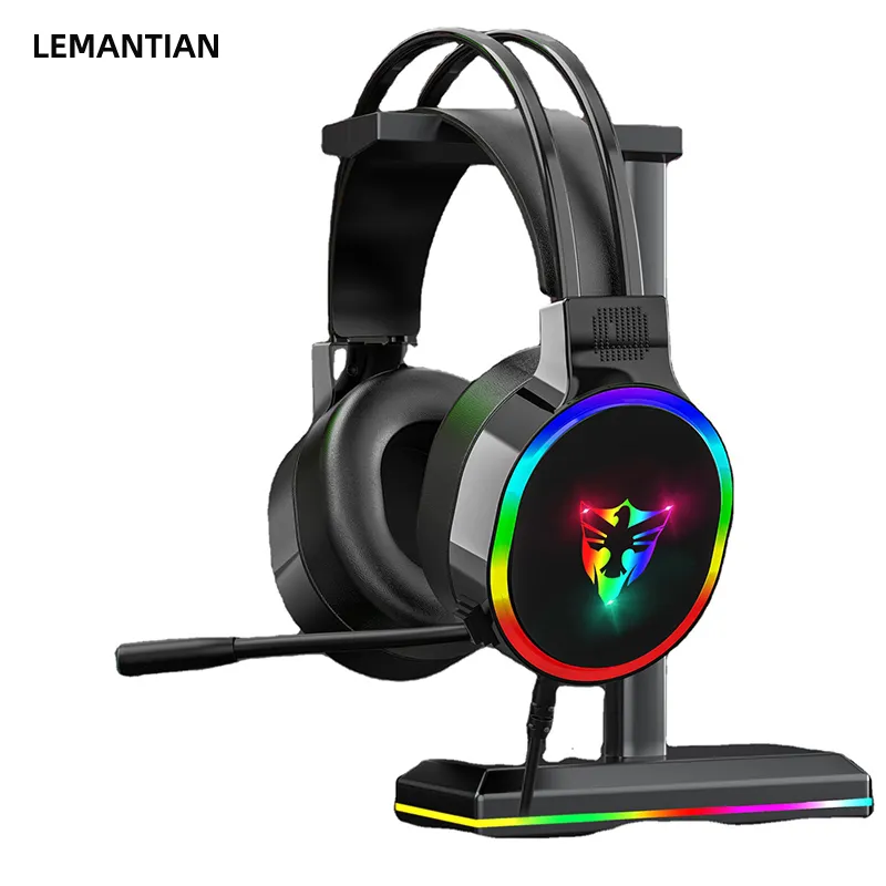 Custom Active Noise Cancelling Headphone Gaming Headset for Computer Wired Earphone