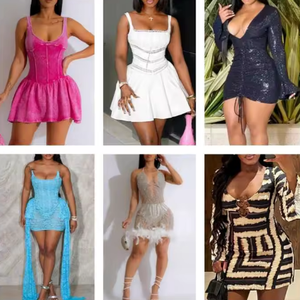Venta al por Mayor de Ropa de Algodón de Alta Gama 2026, Lote de Vestidos en Tallas Surtidas, Envío Aleatorio - Product Image 5