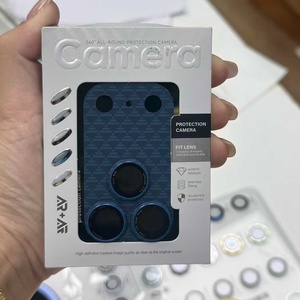 Protection d'écran arrière en fibre de carbone et métal pour appareil photo, nouvelle collection 2026, pour Apple iPhone 17 Pro Max, 17 Pro, 17 Air – Vente Flash - Product Image 3