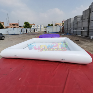 Pista de carreras de karts inflable comercial para niños, zona de juegos suave al aire libre, tipo bumper car. - Product Image 4