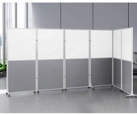 Table de séparation murale pour bureau et école/entrepôt Panneau de séparation mobile à écran pliable moderne