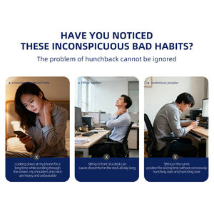 Corrector de Postura Lumbar con 4 Placas de Soporte, Cinturón de Soporte para la Espalda, Alivio del Dolor de Espalda, Ajustable y Portátil - Product Image 3