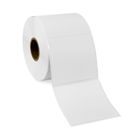 Label Multiguna Berkualitas Tinggi 57mm X 51mm Kompatibel untuk Printer Label Zebra, TSC