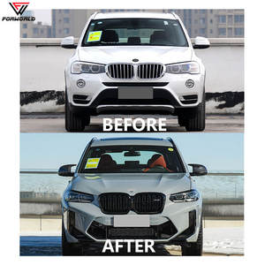 Fuente de fabricación Kit de Carrocería completa Guardabarros de rejilla de parachoques trasero delantero para <span class=keywords><strong>BMW</strong></span> F25 X3 11-17 a <span class=keywords><strong>2023</strong></span> + X3M Kit de carrocería - Product Image 5
