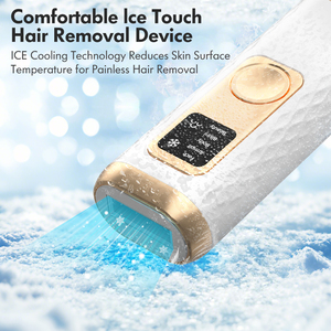 Meilleures ventes d'épilation au laser à pointe de glace portable Appareils à usage domestique Épilateur à la maison - Product Image 5