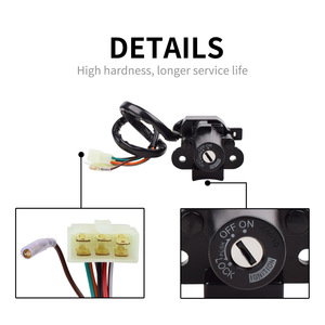 สวิตช์กุญแจรถจักรยานยนต์แบบหมุน สำหรับ ZXR400 ZZR400 ZZR600 91-06 ตำแหน่งด้านบน อะไหล่ใหม่ หมายเลข 7372 - Product Image 3
