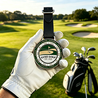 Label Nama Siap Pakai untuk Tas Golf, Label Nama Pemain Golf, Label Tas Golf Custom Logam