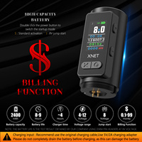 XNET VANE 2400mAh 4.0mm Stroke Brushless Motor Professional Direct Drive Wireless Rotary Tattoo Pen Machine pour artistes Body Art