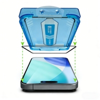 Protector de Pantalla de Vidrio Templado 9H, Kit de Instalación Magic Box con Aplicador Fácil para iPhone 15 16 17 18 Pro Max