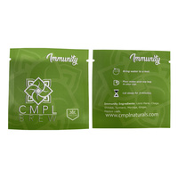 2023 Offre Spéciale mini sachets de thé à trois côtés en mylar à imprimé personnalisé