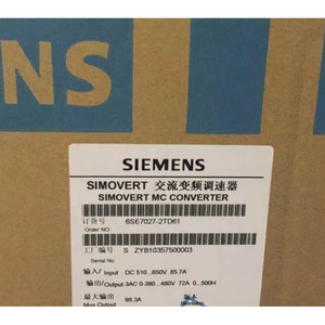 Variador de Frecuencia Siemens AC/DC 6SE7041 1TK60 con Control Vectorial Integrado - Product Image 2
