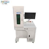 Machine de marquage et de découpe laser à fibre JPT 30W 50W 60W 80W 100W entièrement protectée pour la gravure de bijoux en or et argent sur métal