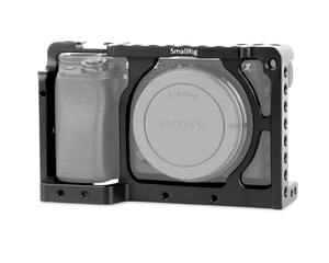 Pour SmallRig en alliage d'aluminium caméra Cage plate-forme pour Sony A6500 A6300 A6000 ILCE 6000 Nex 7 Shoe Mount Thread Trous <span class=keywords><strong>1661</strong></span> - Product Image 1