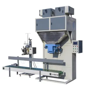 Wholesale Hot Sale Grain Particle Double Scales Linear Weighing Hoppers Vertical Filling Packing Machine From China