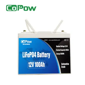 电动汽车/无人机/摩托车用COPOW超级电容器12v lifepo4电池100ah