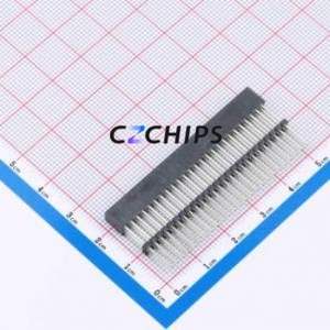 ESQT-125-02-F-D-560 Pin Socket Through hole Component (THT),P=2mm Connector 2mm 2mm Through Hole Double Row - Product Image 2