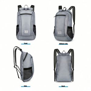 กระเป๋าเป้สะพายหลังพับได้สำหรับเดินทางกลางแจ้ง กีฬา ปีนเขา พักผ่อน กันน้ำ พร้อมโลโก้สั่งทำได้ ขายส่ง - Product Image 3