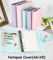 Anpassbarer A5 Ring Binder Organizer Budget-bewusstes Budget-Bewusste gedruckte Agenda Planer Notebook PU Leder Office PP