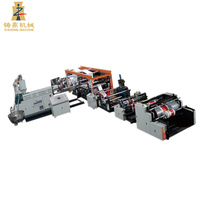 Machine de plastification automatique électrique ZHUDING 2026 pour papier thermique, tissu non tissé et feuille, avec emballage en bois et moteur intégré