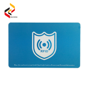 Personnalisé Imprimé <span class=keywords><strong>RFID</strong></span> <span class=keywords><strong>NFC</strong></span> <span class=keywords><strong>Carte</strong></span> De <span class=keywords><strong>Protection</strong></span> <span class=keywords><strong>Anti</strong></span>-Balayage de <span class=keywords><strong>Carte</strong></span> de Blocage - Product Image 3