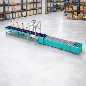 Lineaire smalle band sorteermachine voor pakket- en e-commerce logistieke transportsystemen - Product Image 1