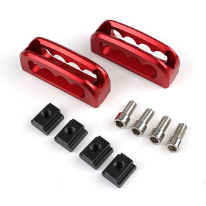 Puntos de Anclaje para Remolque de Camión Getitall, de Aluminio Rojo Antideslizante, para Tacoma, Tundra, Gladiator, Ram 1500 - Product Image 4