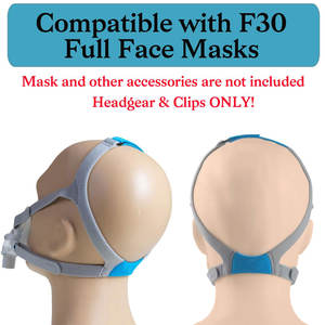 Bandeau de remplacement simple pour <span class=keywords><strong>Resmed</strong></span> F30, sans accessoires, lavable en boucle auto-agrippante - Product Image 5