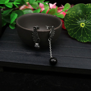 yunnique Angel <b>Wing</b> Pearl Drop <b>Earrings</b> For Women Korean Style Stainless Steel Gift Fashion Jewelry - Product Image 3