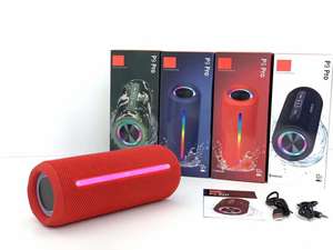 P9 RGB 20W Portable Sans Fil BT Haut-parleurs Étanche PC Colonne Super Bass <span class=keywords><strong>Sport</strong></span> De Plein Air Lecteur De Musique Cadeau Boombox Avec Radio FM - Product Image 3