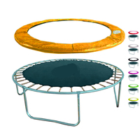 Cubierta de resorte de trampolín de 12FT/14FT/15FT, almohadilla de trampolín de ajuste Universal súper gruesa, reemplazo impermeable y resistente a los rayos UV JY