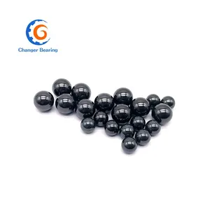 高精度黑硅SI3N4陶瓷轴承球抛光G5 G10英寸尺寸1/16 '1/8' 5/32 '1/4' 1/2 '1.588 2.381 3.969
