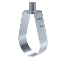 Support de tuyau pivotant en forme de poire pour support de tuyau fixe, en acier au carbone HDG, taille 1/2"-12", homologué UL FM CE