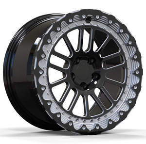 Cerchio <span class=keywords><strong>Auto</strong></span> LZT-541 Real Beadlock per Drag Racing, Cerchi da 17-18 Pollici Forgiati Design BELAK 5x120 5x112 M2 M3 M4 G80 G87 G20 G21 - Product Image 6