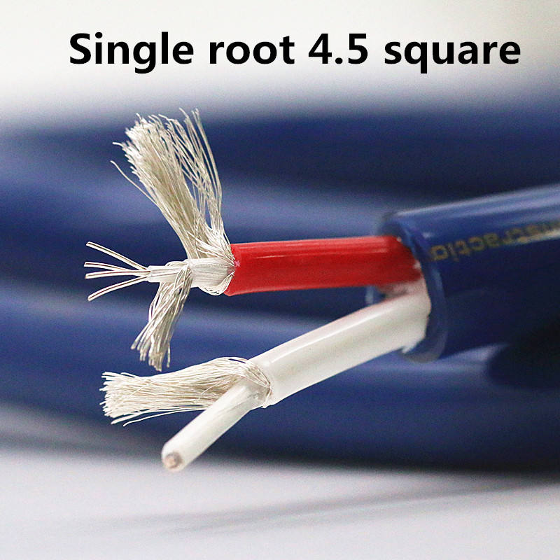 ortofon SPK-4500 SILVER スピーカーケーブル ペア 短め Ortofon SPK-4500 OCCアンプスピーカーケーブル 2m バナコネクタ付き