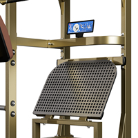 Équipement de fitness professionnel de haute qualité pour la musculation : Squat pendulaire à charge de plaques en acier