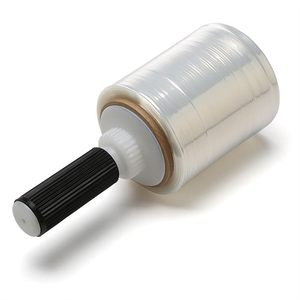 Extra thick 80 gauge stretch wrap strong self-adhesion and tear resistance. Comes with convenient handle for easy use - Product Image 1