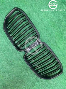 Parrillas de coche <span class=keywords><strong>X5</strong></span> de fibra de carbono para <span class=keywords><strong>BMW</strong></span> G05 <span class=keywords><strong>X5</strong></span> F95 X5M <span class=keywords><strong>M</strong></span> Tech xDrive40i <span class=keywords><strong>50i</strong></span> M50i 2018-2022 rejilla delantera de coche de doble línea Kidney Gril - Product Image 3