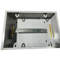 Boîte de distribution 16 voies, montage en surface, barre omnibus temporaire, boîtier en acier métallique pour appareils électriques, disjoncteur, boîte de distribution