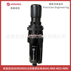 วาล์วลดแรงดันนอร์เกรน B64G-NNK-MD3-RMN 1/2 นิ้ว สำหรับแก๊สและลม - Product Image 3