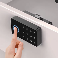 Serrure de meuble intelligente Tuya Bluetooth NFC RFID sans clé, serrure numérique pour tiroir, serrure à empreinte digitale et mot de passe